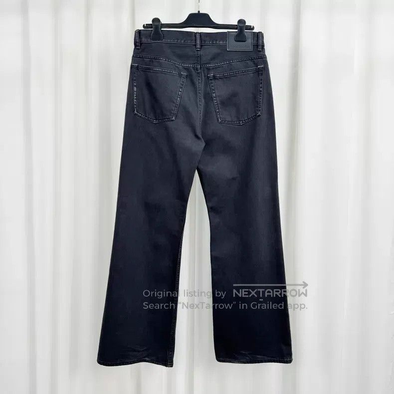 Acne Studios Acne Studios 2021M Series Gunmetal Washed Denim Pants Size US 31 - 2 Thumbnail