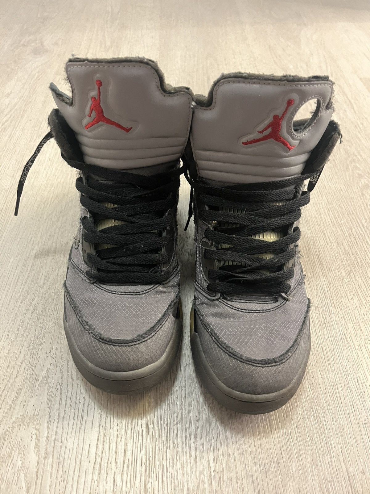 Jordan Brand × Off-White Off-White x Jordan 5 “Muslin” Size US 9 / EU 42 - 3 Thumbnail