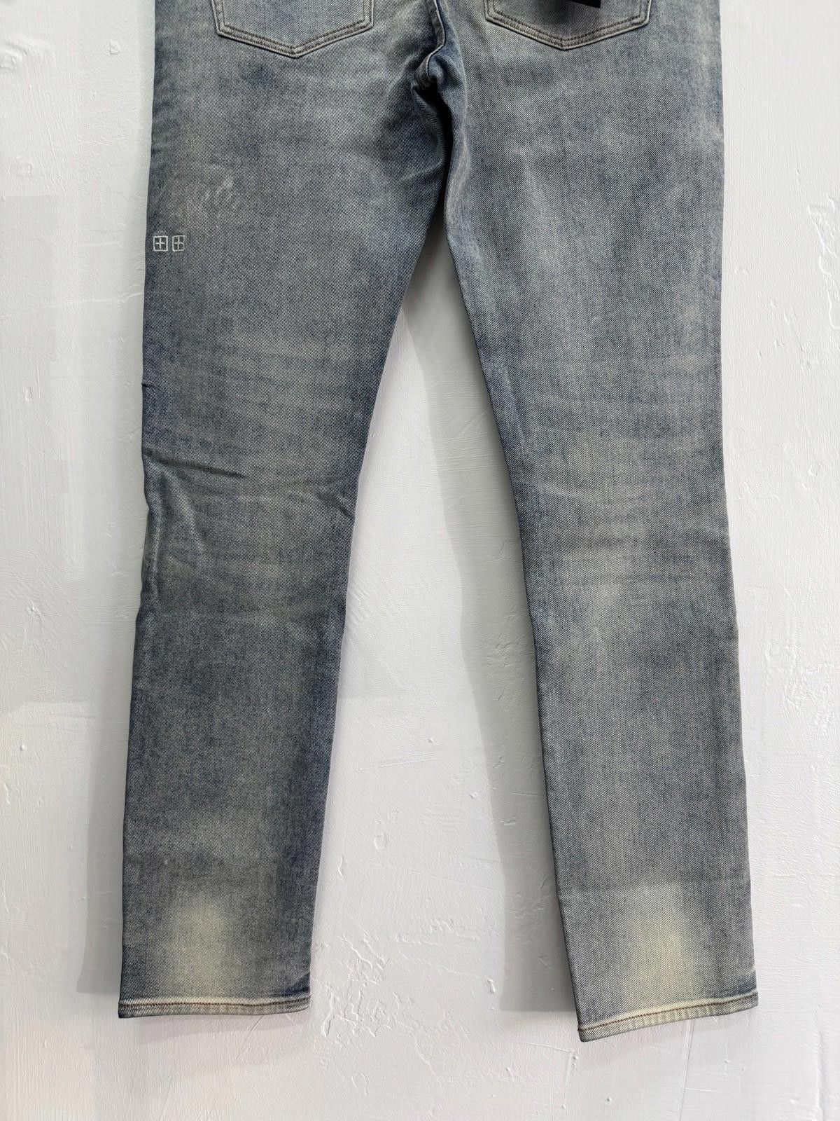 Ksubi new Ksubi mens denim jeans chitch silver paint blue 32 Size US 32 / EU 48 - 7 Thumbnail