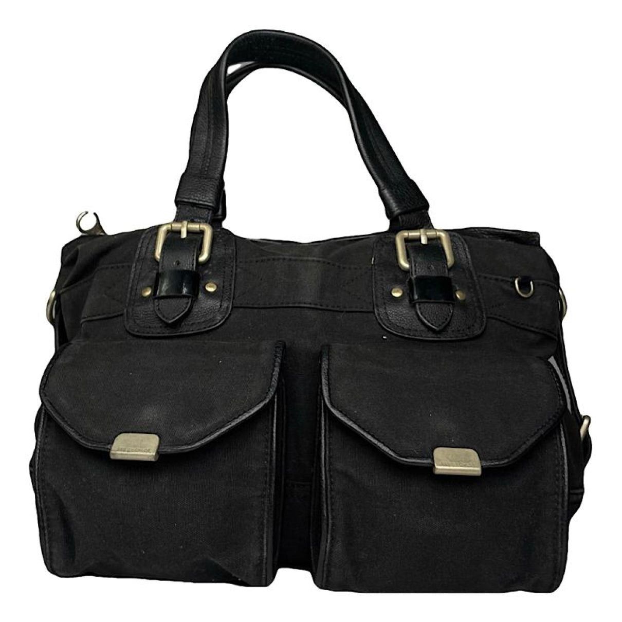 Chloe Chloé Aurore Black Cotton Handbag Size ONE SIZE - 1 Thumbnail
