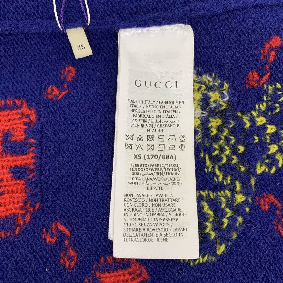 Gucci Gucci x Freya Hartas Crew Neck Long Sleeve Sweater K26WX Size XS / US 0-2 / IT 36-38 - 7 Thumbnail
