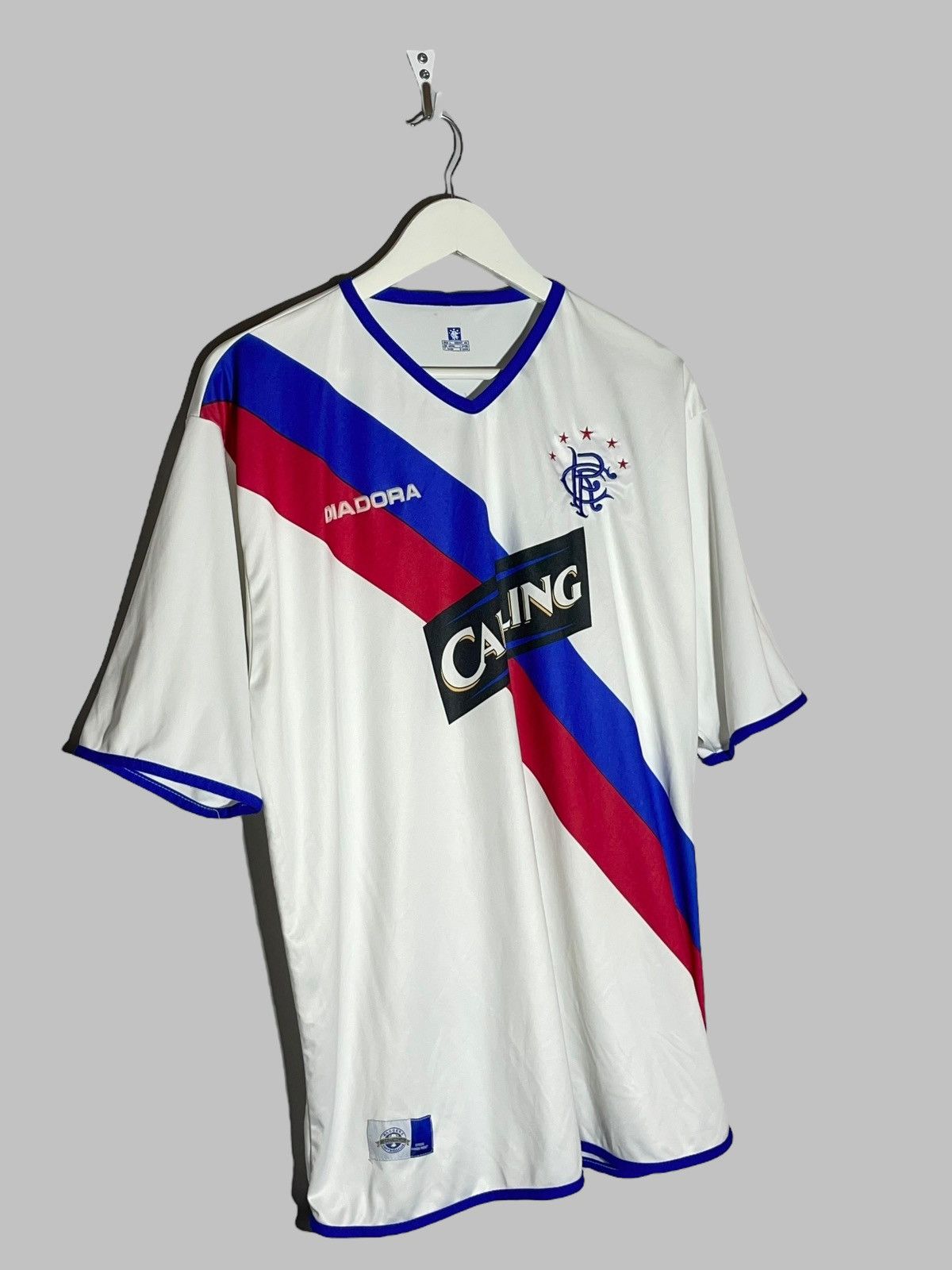 Diadora × Vintage Rangers Didadora 2004/05 Away Vintage Football Shirt Size US L / EU 52-54 / 3 - 2 Thumbnail