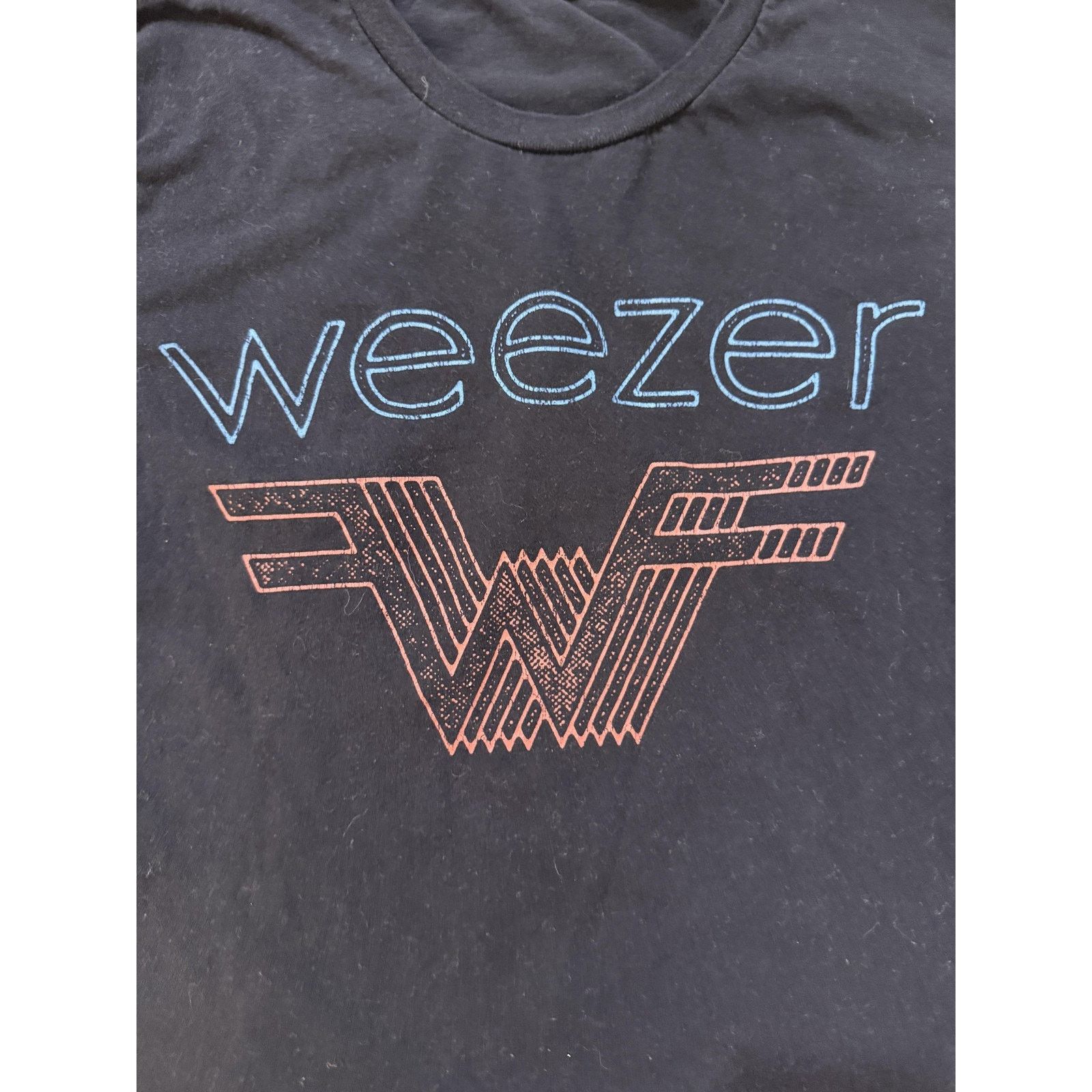 & Other Stories Weezer Shirt Mens SM Black Rock Concert Tour Vintage Y2K Size US S / EU 44-46 / 1 - 2 Thumbnail