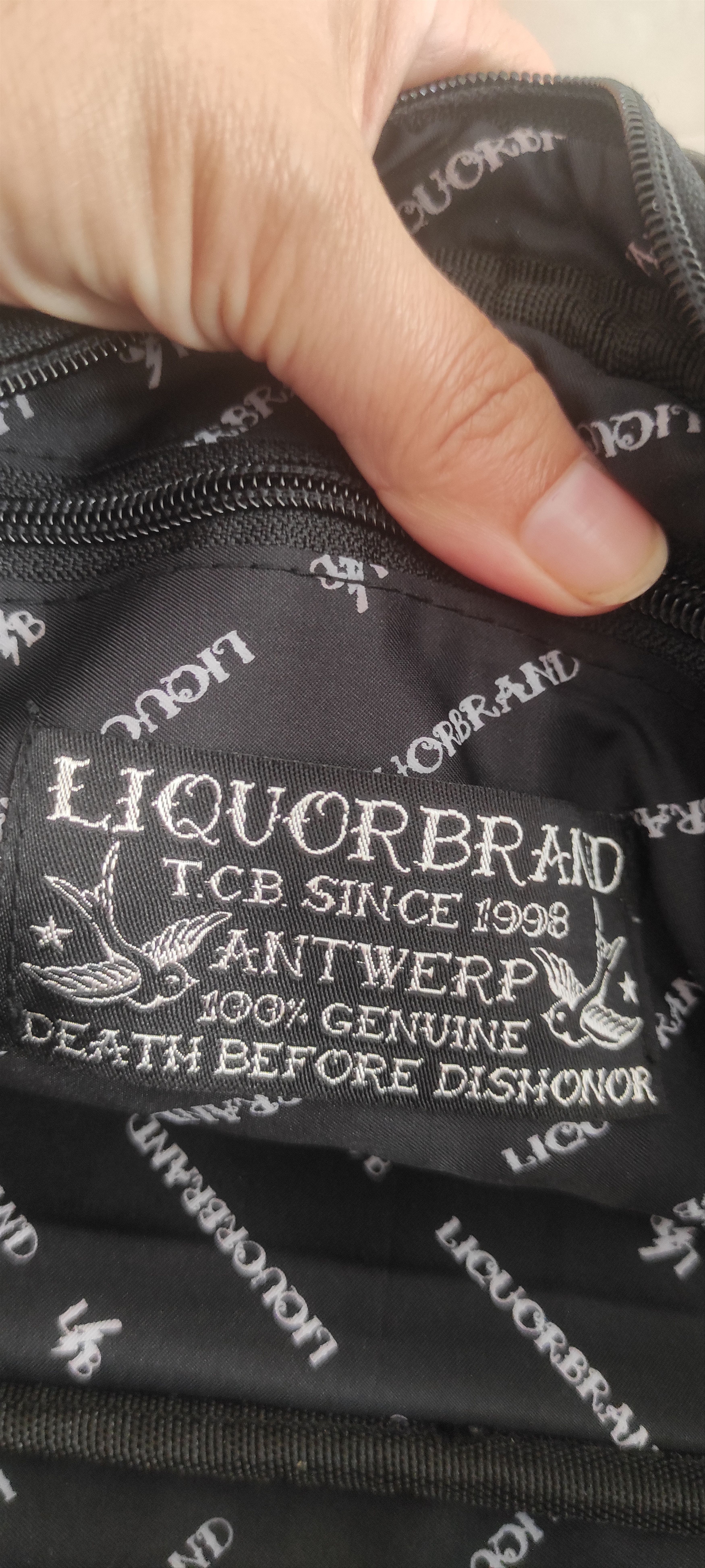 Other Small Liquor Brand Born to Lose Pin-Up Rockabilly Handbag Size ONE SIZE - 19 Thumbnail