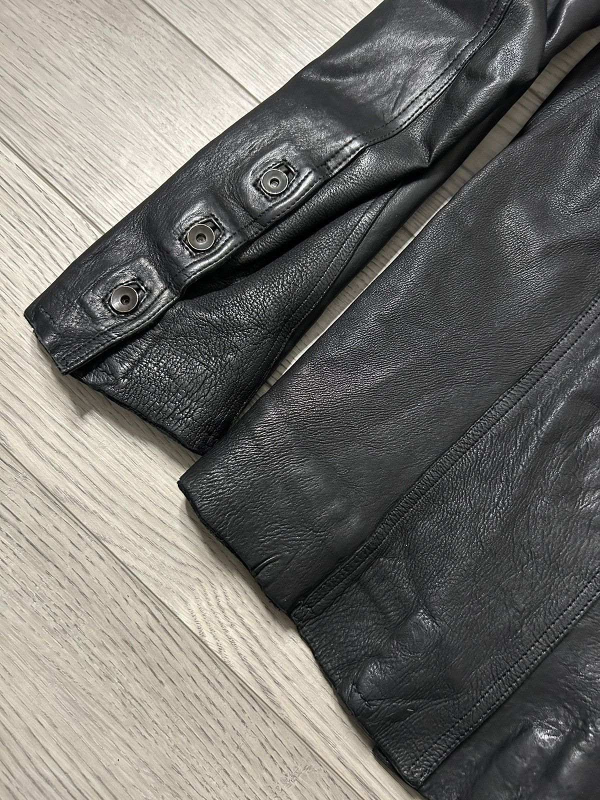 14th Addiction 14th Addiction Leather Blazer Size US M / EU 48-50 / 2 - 6 Thumbnail