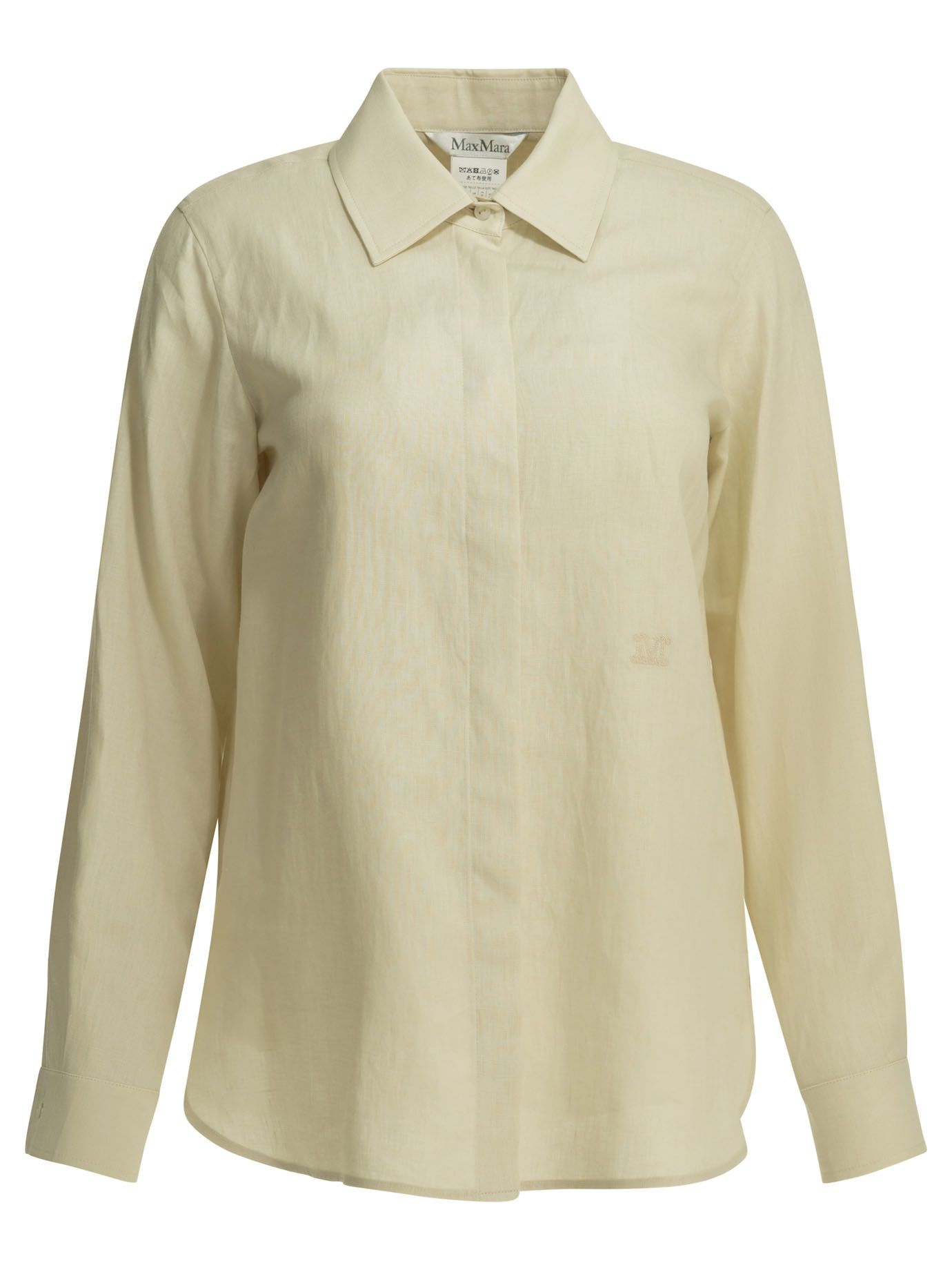 Max Mara Max Mara Casual Linen Shirt tag size 44 Women - USA Duties Paid Size L / US 10 / IT 46 - 1 Thumbnail