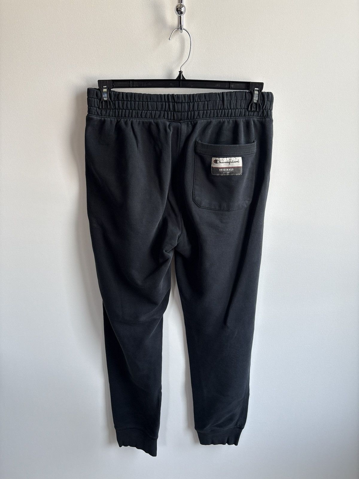 Champion Champion Sweatpants Joggers Faded Black Vintage Streetwear Size US 30 / EU 46 - 8 Thumbnail