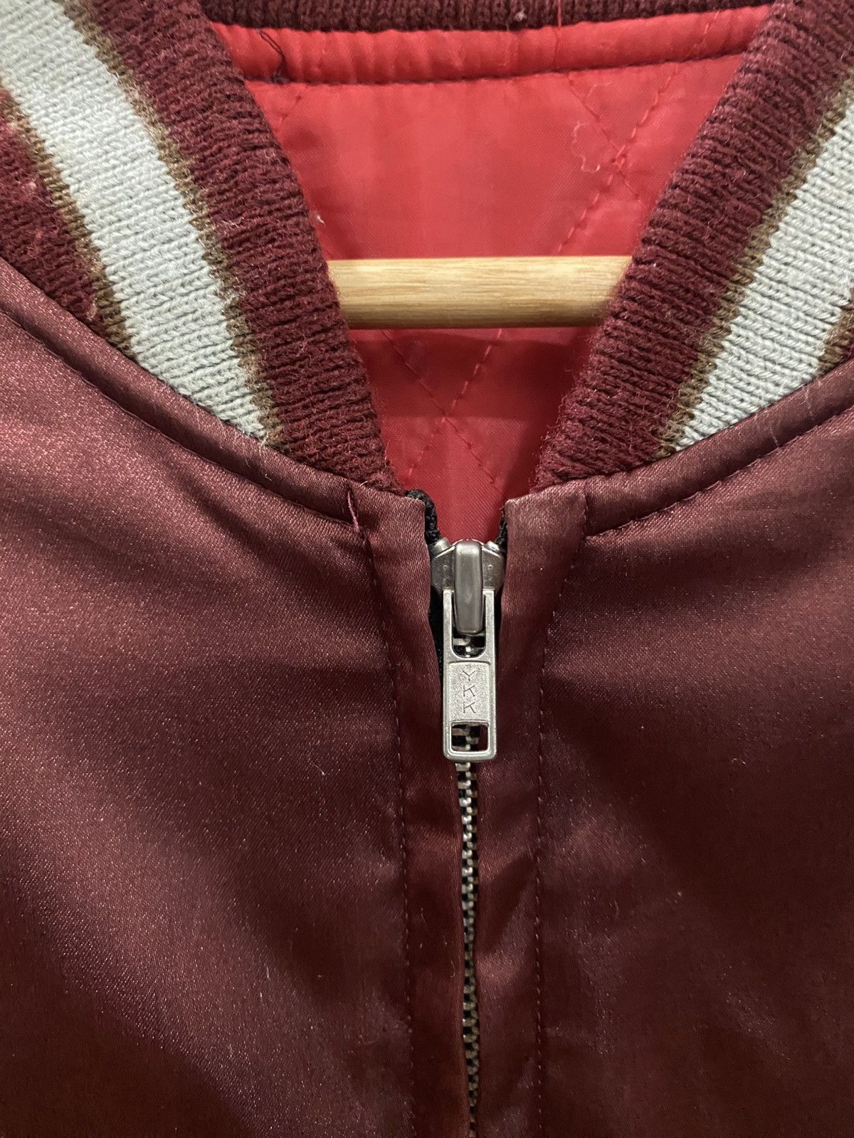 Japanese Brand Sukajan Japanese Jacket Satin Dragon and Fuji Size US XL / EU 56 / 4 - 10 Thumbnail