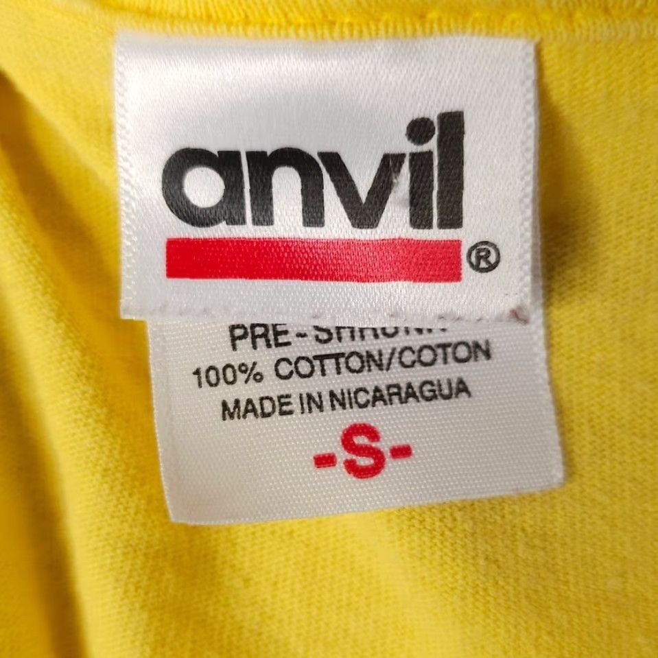 Anvil VINTAGE Sea Turtle T Shirt Mens Size Small Yellow 90s Topsail Turtle Project Anvil Size US S / EU 44-46 / 1 - 6 Thumbnail