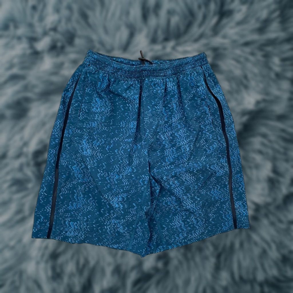 Lululemon Lululemon Pace Breaker Shorts Athletic Drawstring Men M Blue Pace Breaker Activewear Shorts Mens M Blue Size US 31 - 1 Thumbnail