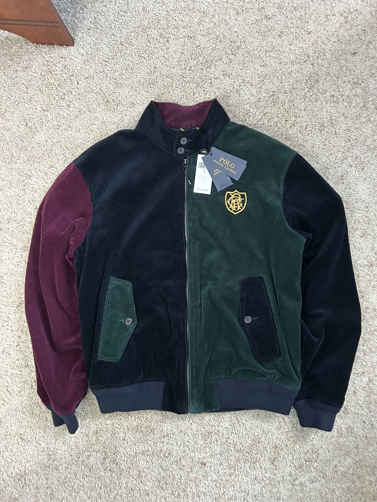 Polo Ralph Lauren × Ralph Lauren Ralph Lauren Crest Corduroy Fun Jacket Size US L / EU 52-54 / 3 - 1 Thumbnail