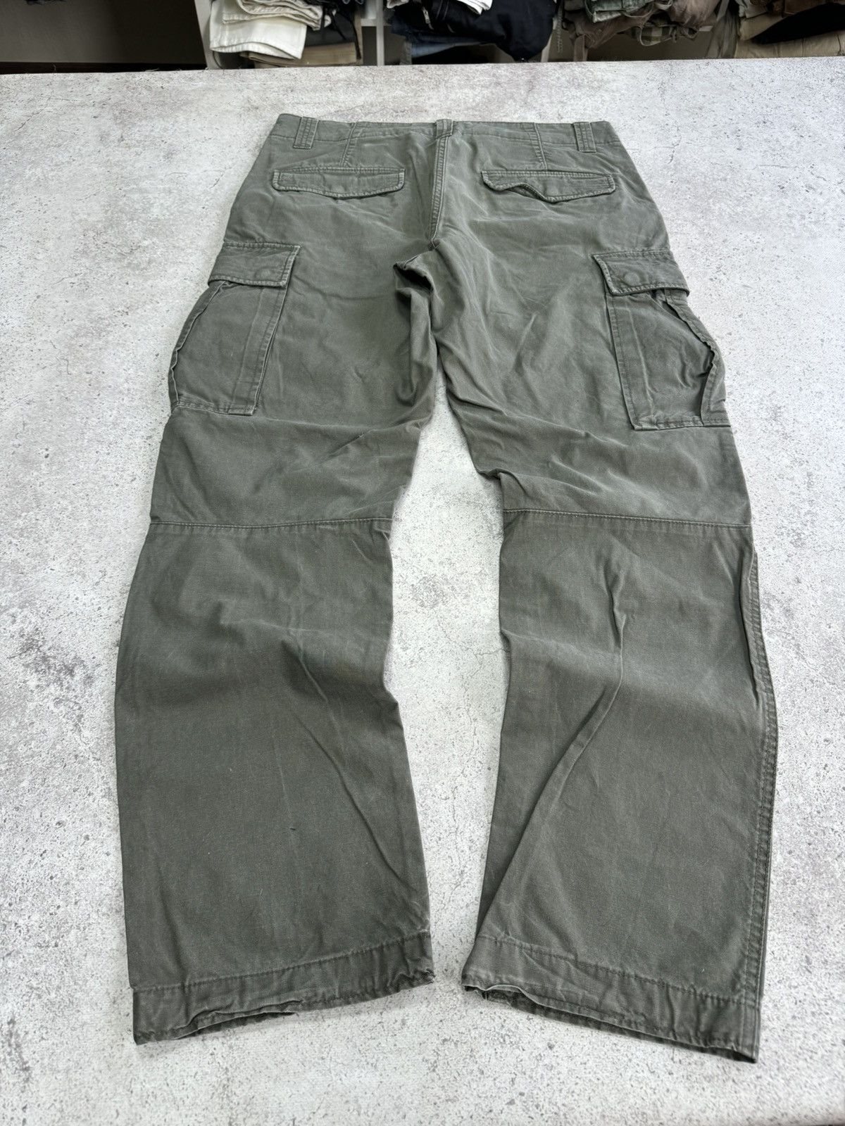Japanese Brand Vintage Faded Cargo Julius LGB Carhartt Style Jeans Size US 30 / EU 46 - 2 Thumbnail