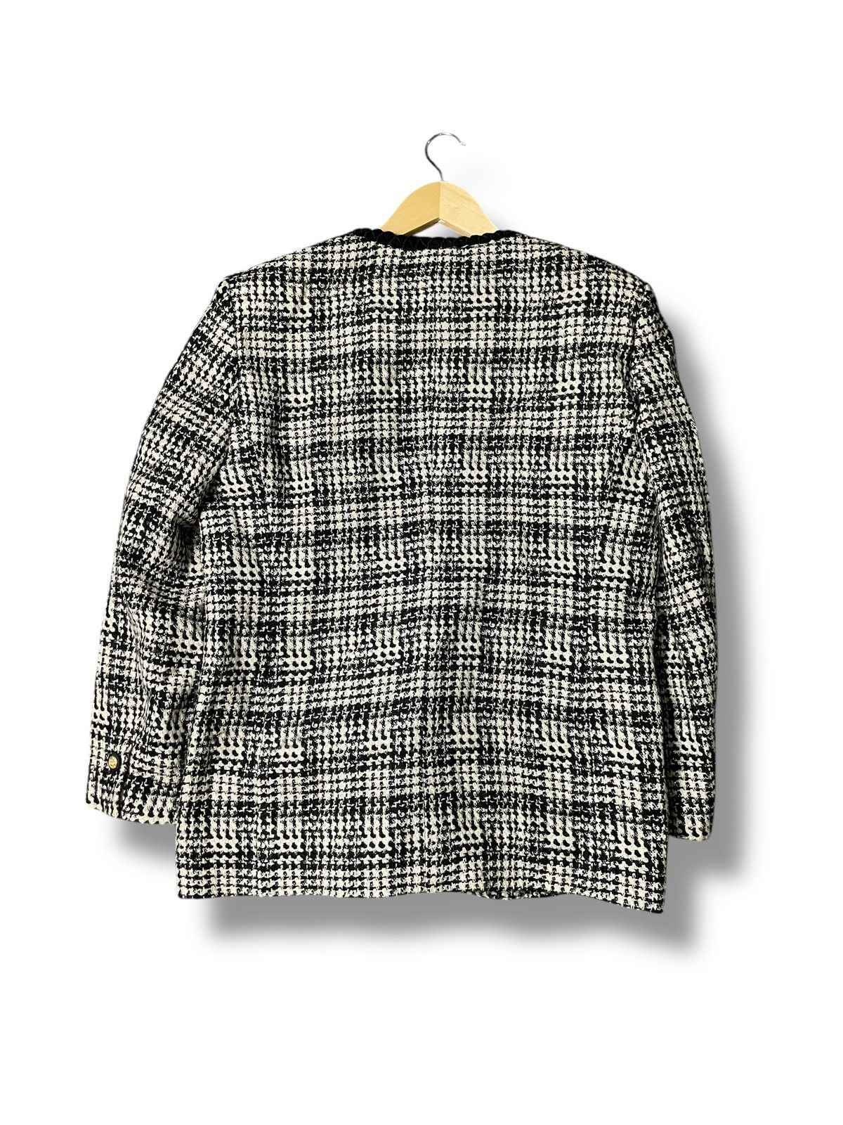 Japanese Brand × Vintage Miss Paris Brand Wool Tweed Fashion Jacket (66) Size XS / US 0-2 / IT 36-38 - 6 Thumbnail