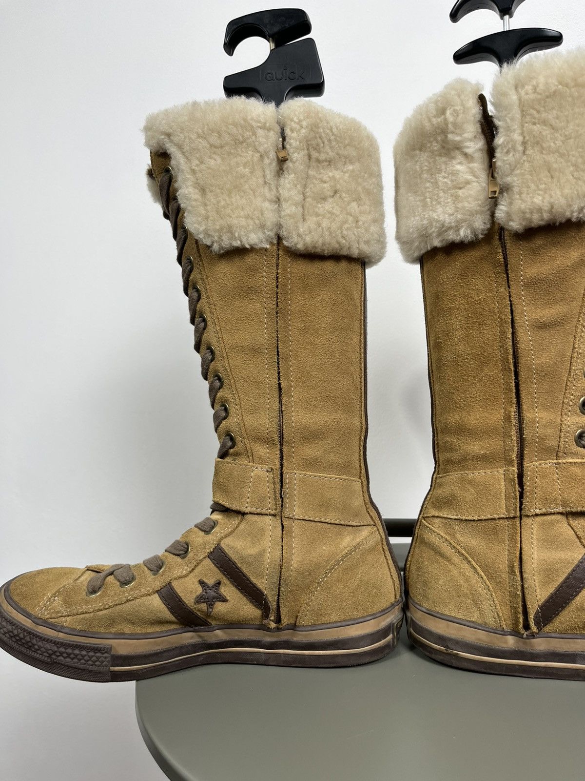 Converse Converse Shearling Leather Suede Boots Winter Buckle Size 9 Size US 9 / IT 39 - 11 Thumbnail