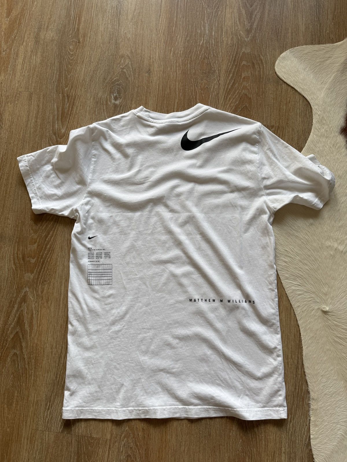 1017 ALYX 9SM × Nike Nike x MMW Alyx Swoosh T-Shirt Size US M / EU 48-50 / 2 - 2 Thumbnail