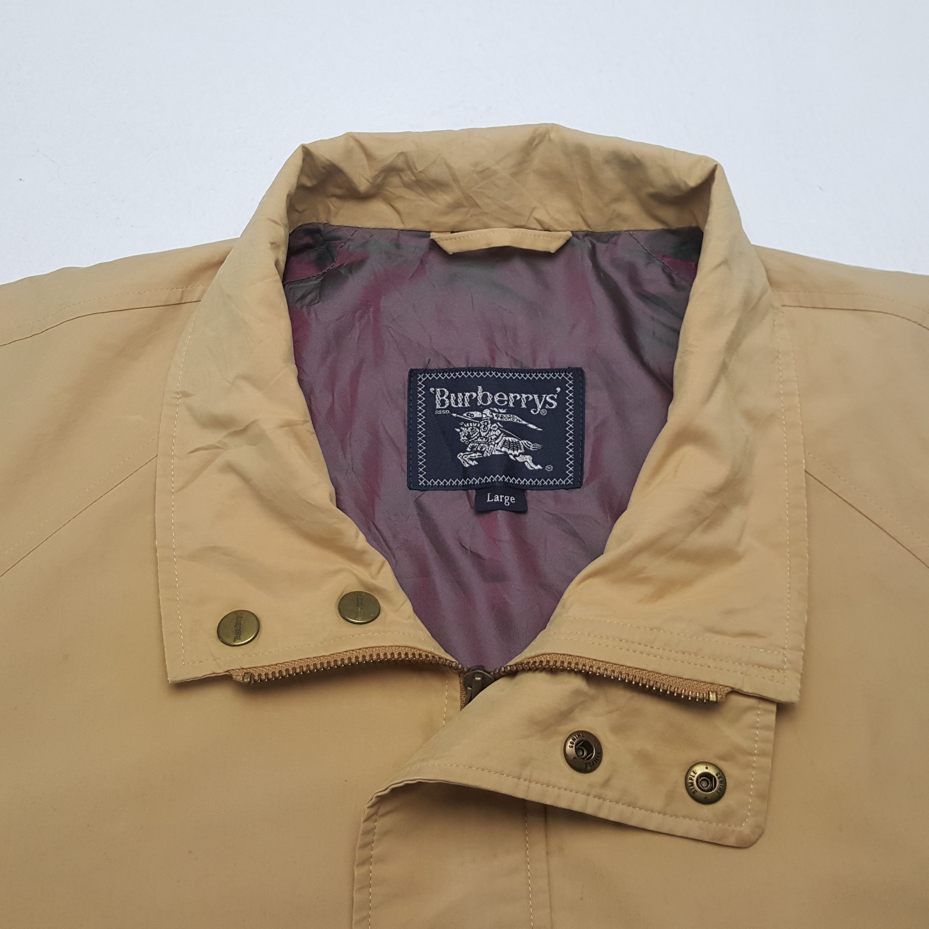 Burberry Vintage Burberry London Fashion Brand Jacket C317N1 Size US XL / EU 56 / 4 - 5 Thumbnail