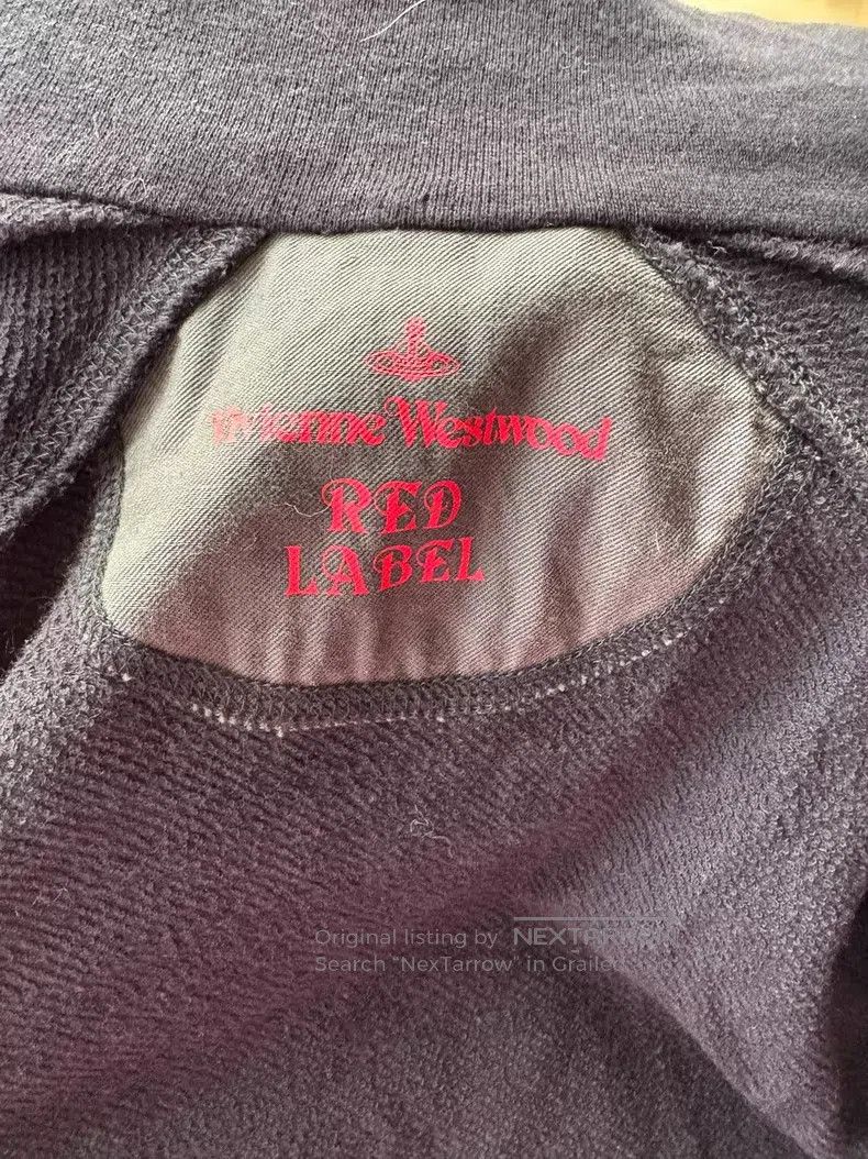 Vivienne Westwood Vivienne Westwood Vintage Black Big Collar Saturn Hoodie Size S / US 4 / IT 40 - 8 Thumbnail