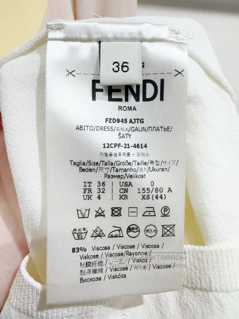 Fendi Fendi Fitted knitted skirt Size XXS / US 00 / IT 34 - 4 Thumbnail