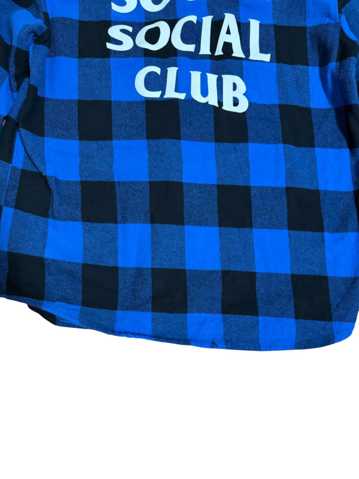 Anti Social Social Club 🔥Anti Social Social Club Kkoch Flannel Shirt/Anti Social Size US XL / EU 56 / 4 - 3 Thumbnail