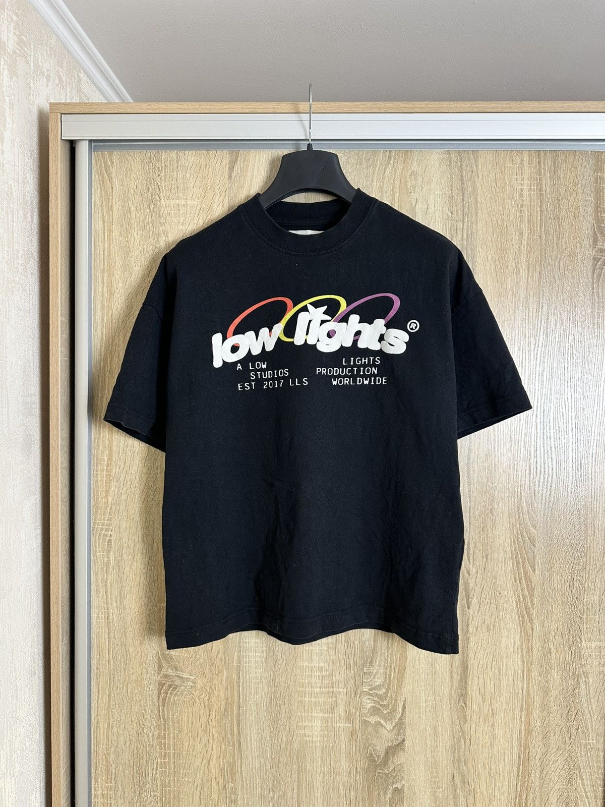 Low Light Studios 🔥 Low Lights Studios Big Logo Worldwide T Shirt Black Size US XS / EU 42 / 0 - 1 Thumbnail
