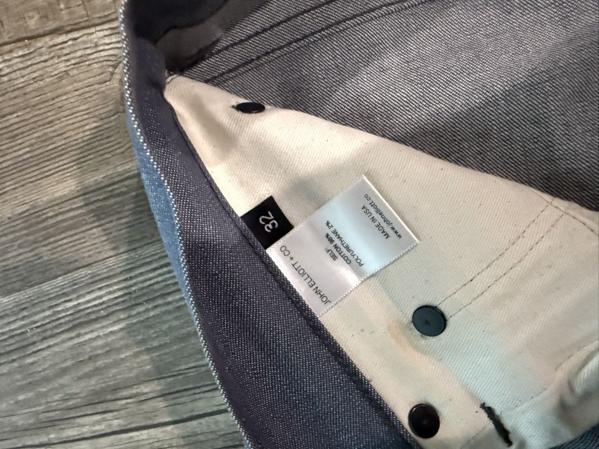 John Elliott John Elliot Raw Denim Jeans Size US 32 / EU 48 - 3 Thumbnail
