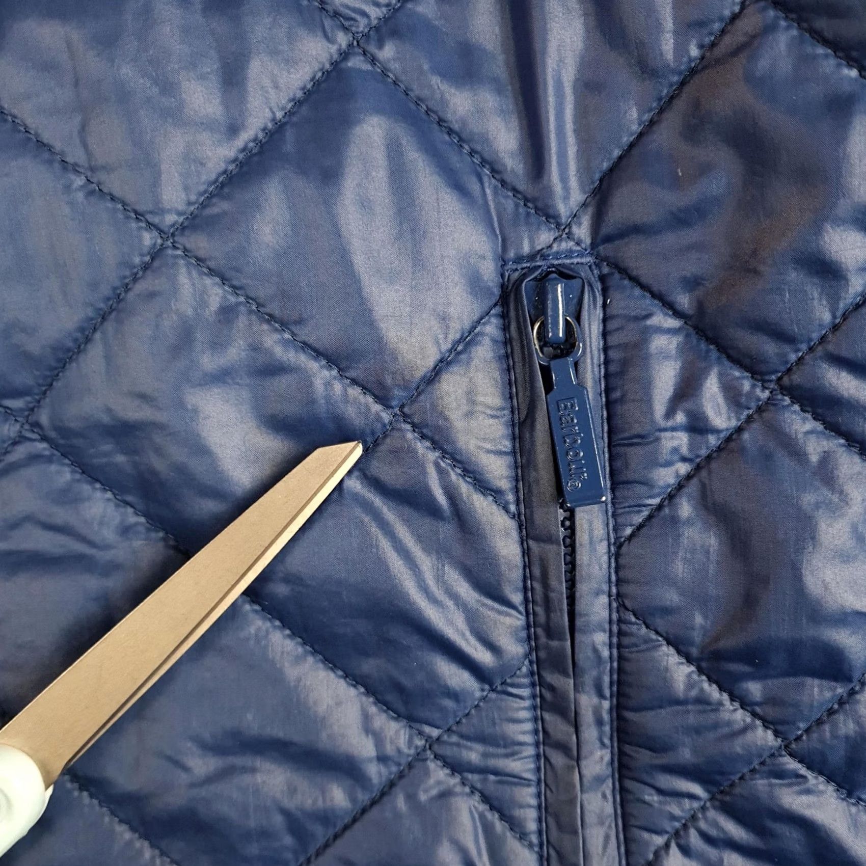 Barbour Barbour Fastback Quilt Jacket Mens Medium Blue Quilted Full Zip Lightweight Size US M / EU 48-50 / 2 - 6 Thumbnail
