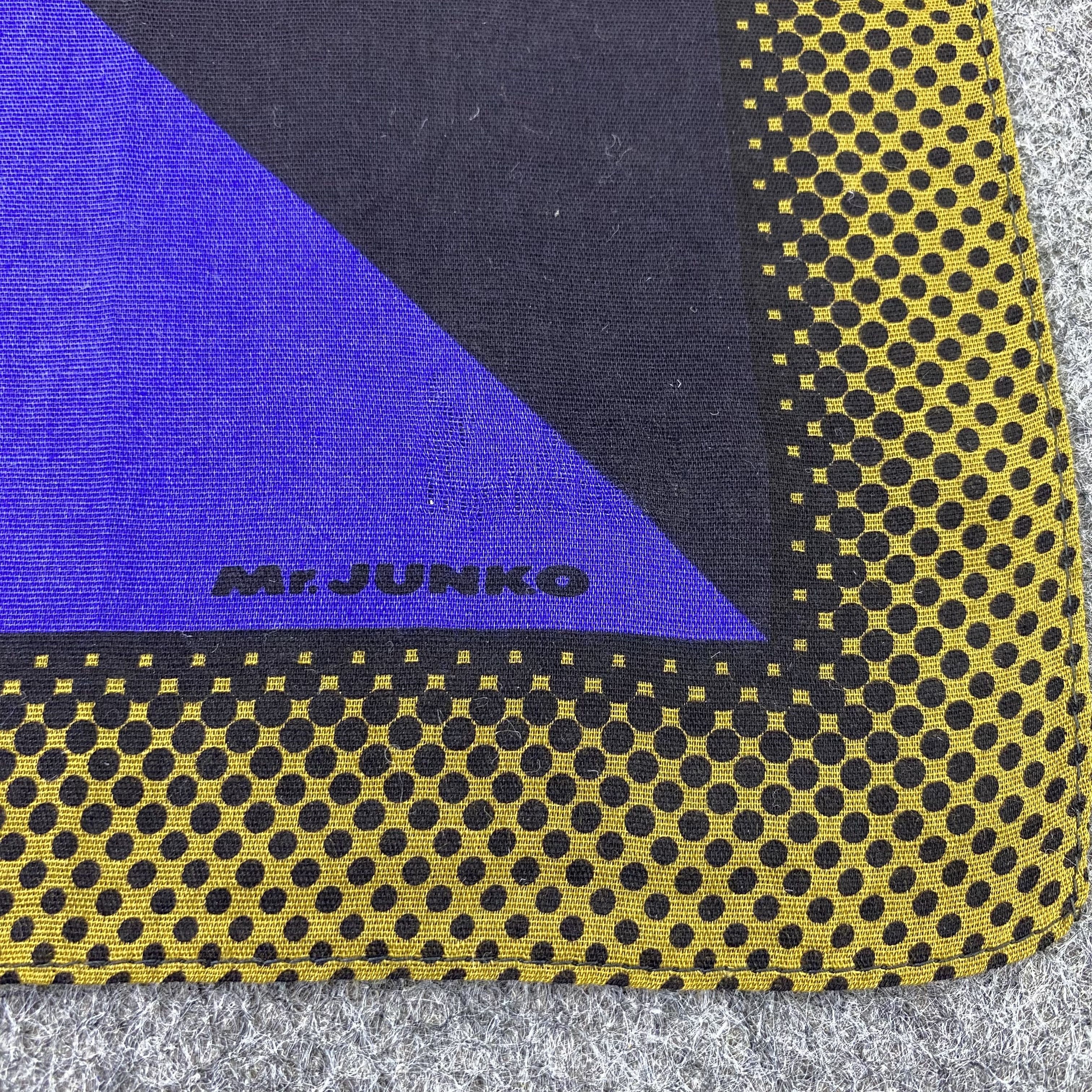 Designer Mr. Junko Handkerchief / Bandana / Neckerchief -B925 Size ONE SIZE - 5 Thumbnail