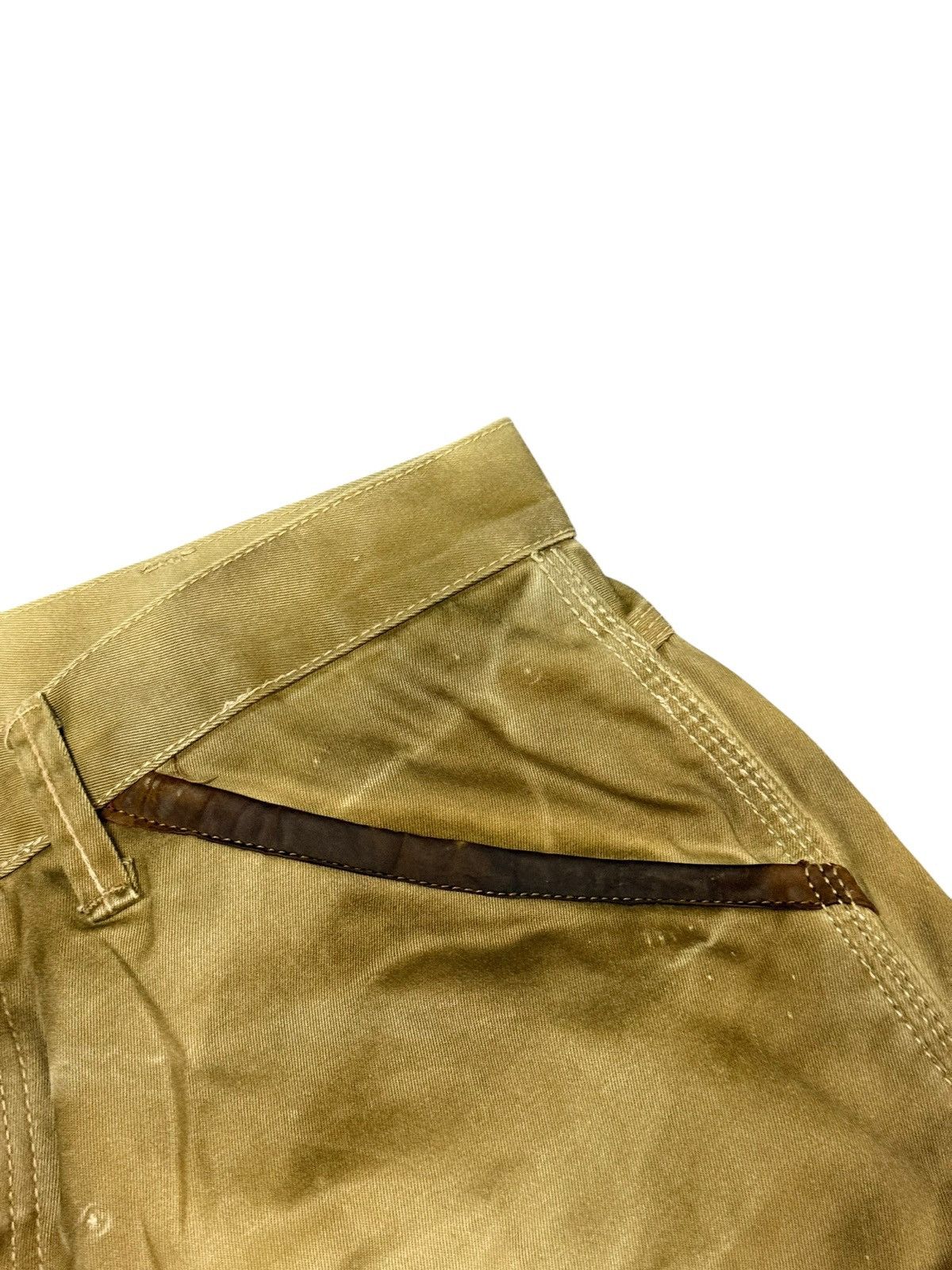 Isamu Katayama Backlash Carpenter Pant Isamu Katayama Leather Patchwork 3🟦2 Size US 31 - 8 Thumbnail
