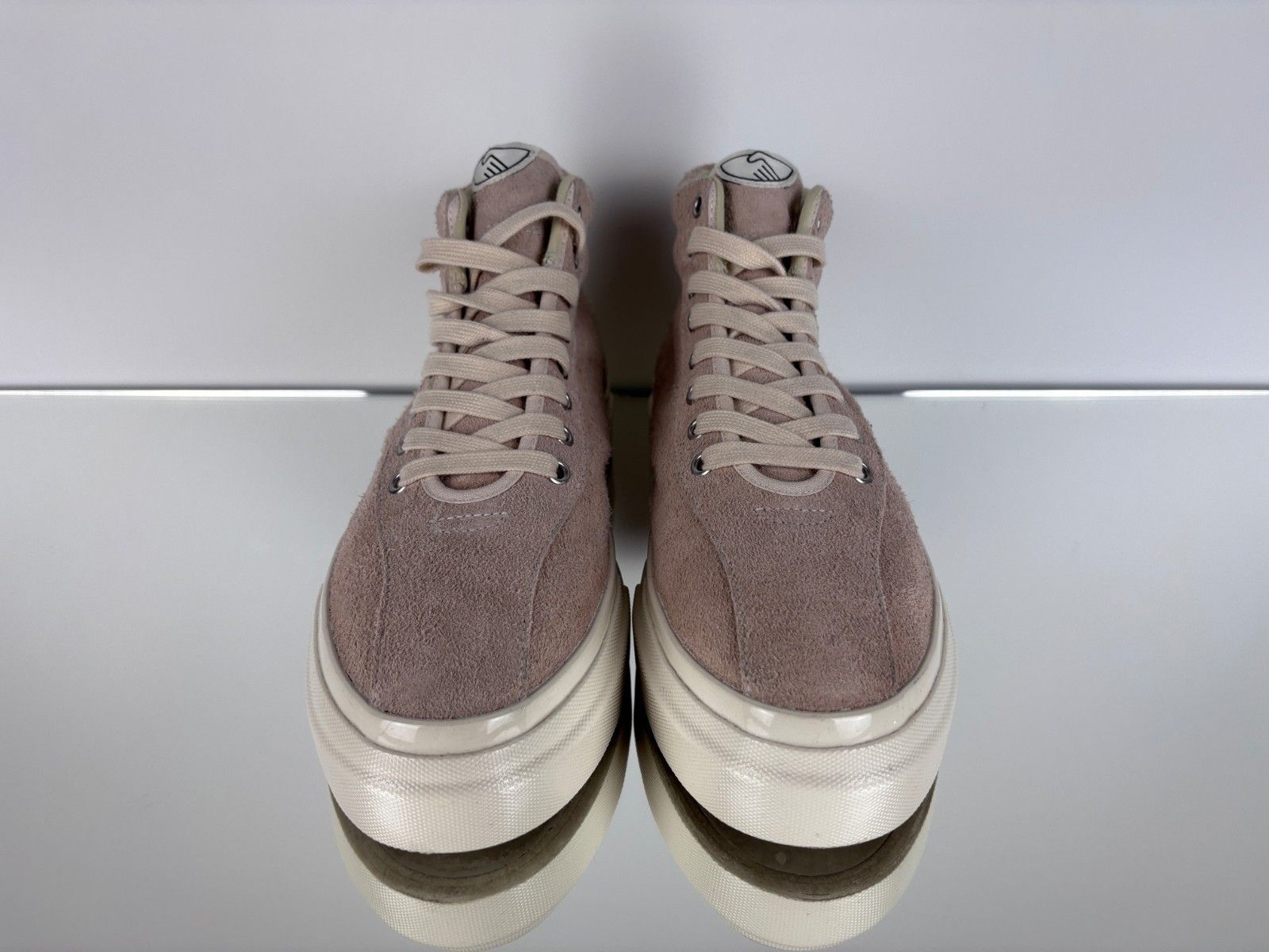 Stepney Workers Club Stepney Workers Club SWC Suede High Sneakers Pink Shoes US 9 Size US 9 / EU 42 - 4 Thumbnail