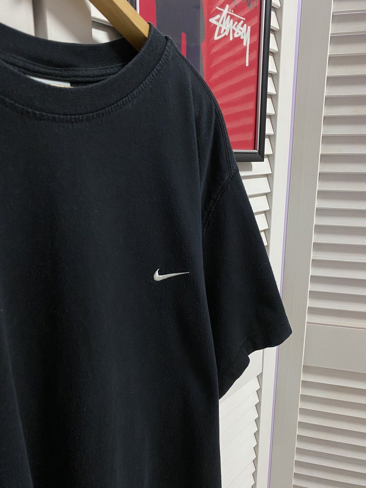 Nike × Vintage Vintage 90s T-Shirt Tee Oversized Boxy Style NIKE Swoosh Size US L / EU 52-54 / 3 - 3 Thumbnail