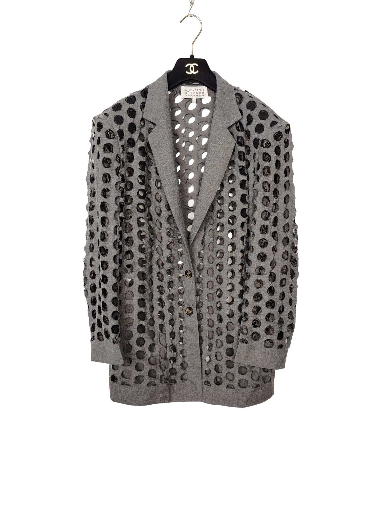 Maison Margiela Maison Margiela Laser Cut Blazer Size 36 Size XS / US 0-2 / IT 36-38 - 1 Thumbnail