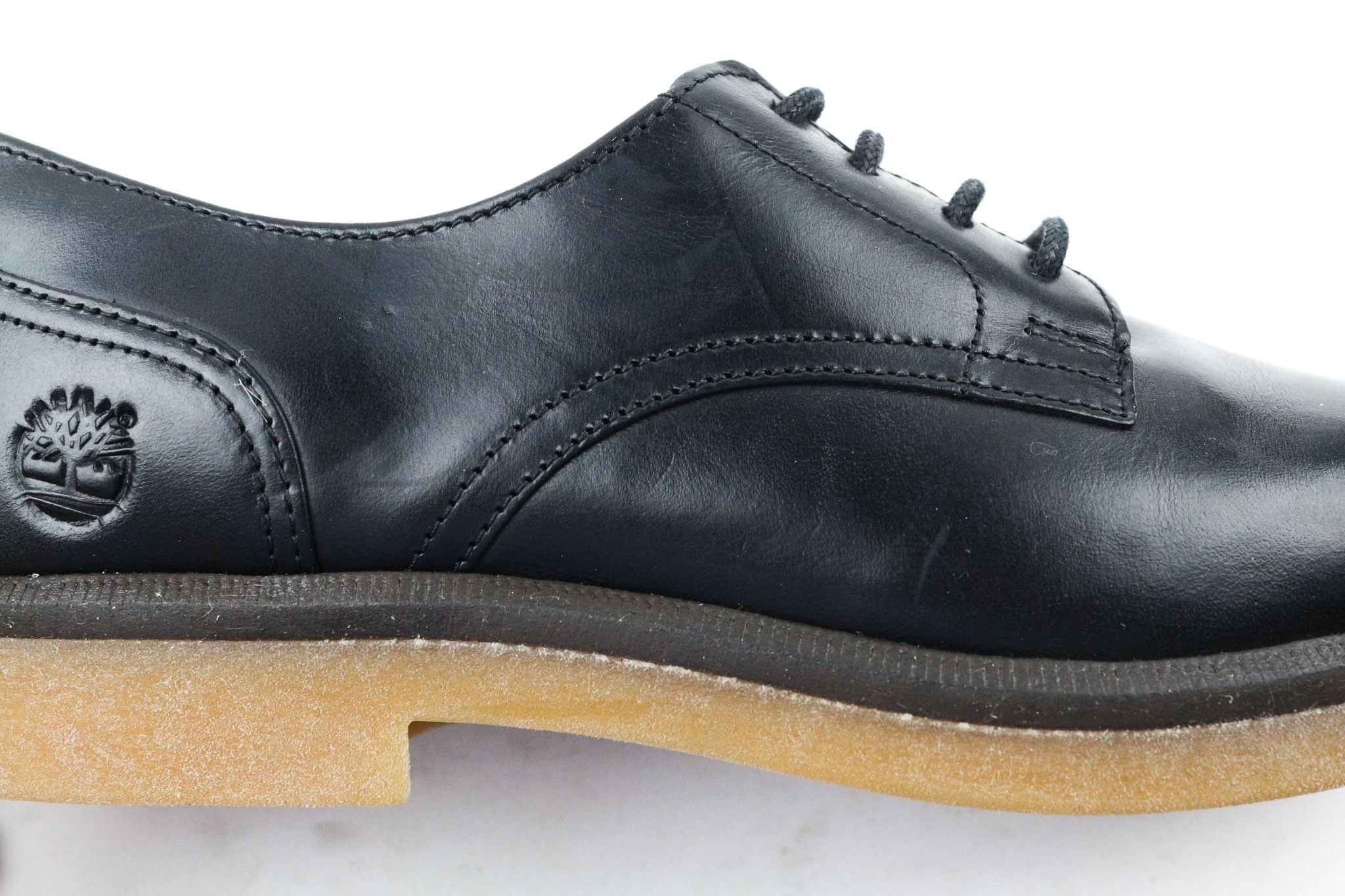 Timberland A2G1D UK Leather Black 4 Shiny 79626 Size US 6 / IT 36 - 13 Thumbnail