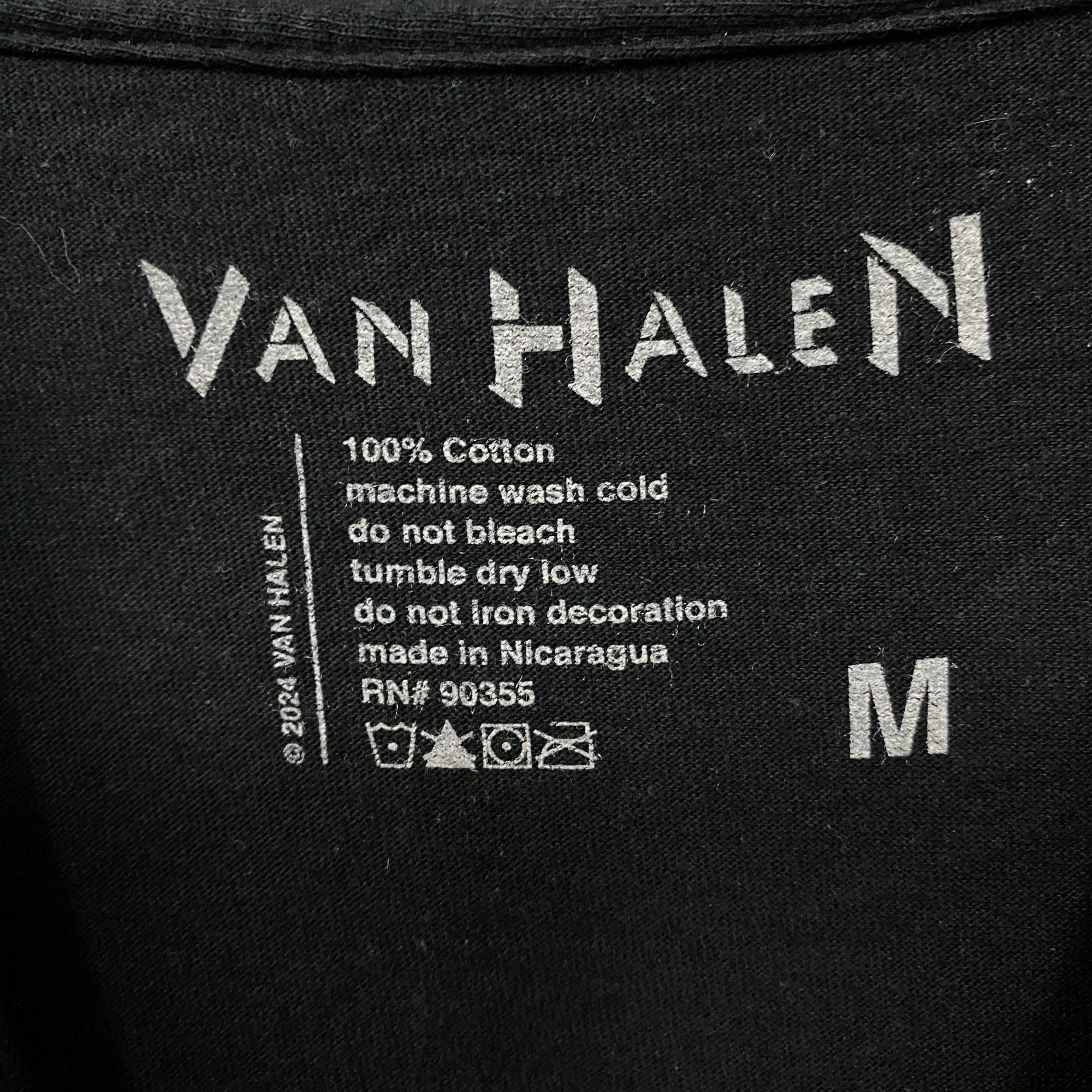 NASCAR Van Halen Nascar Racing Car Graphic Design T-Shirt Medium Size US M / EU 48-50 / 2 - 5 Thumbnail