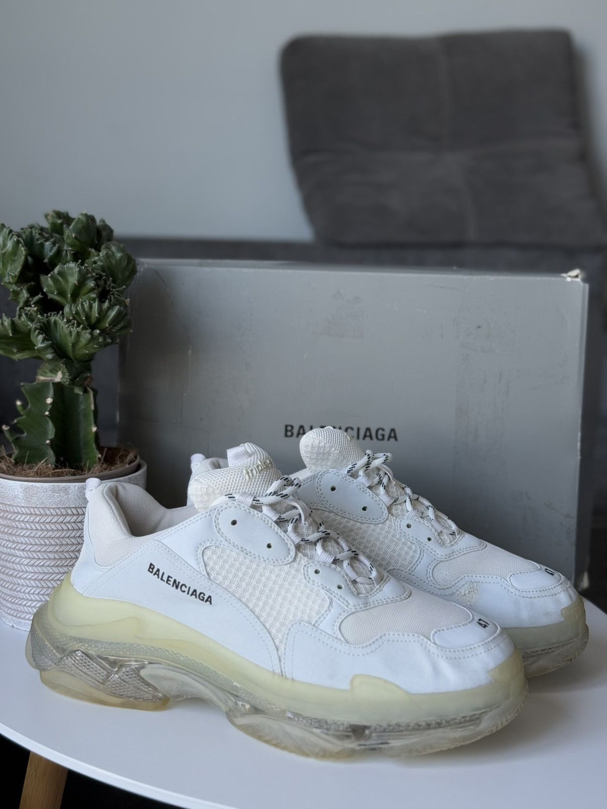 Triple Balenciaga Clear Sneakers Size Balenciaga Triple S Sneaker 