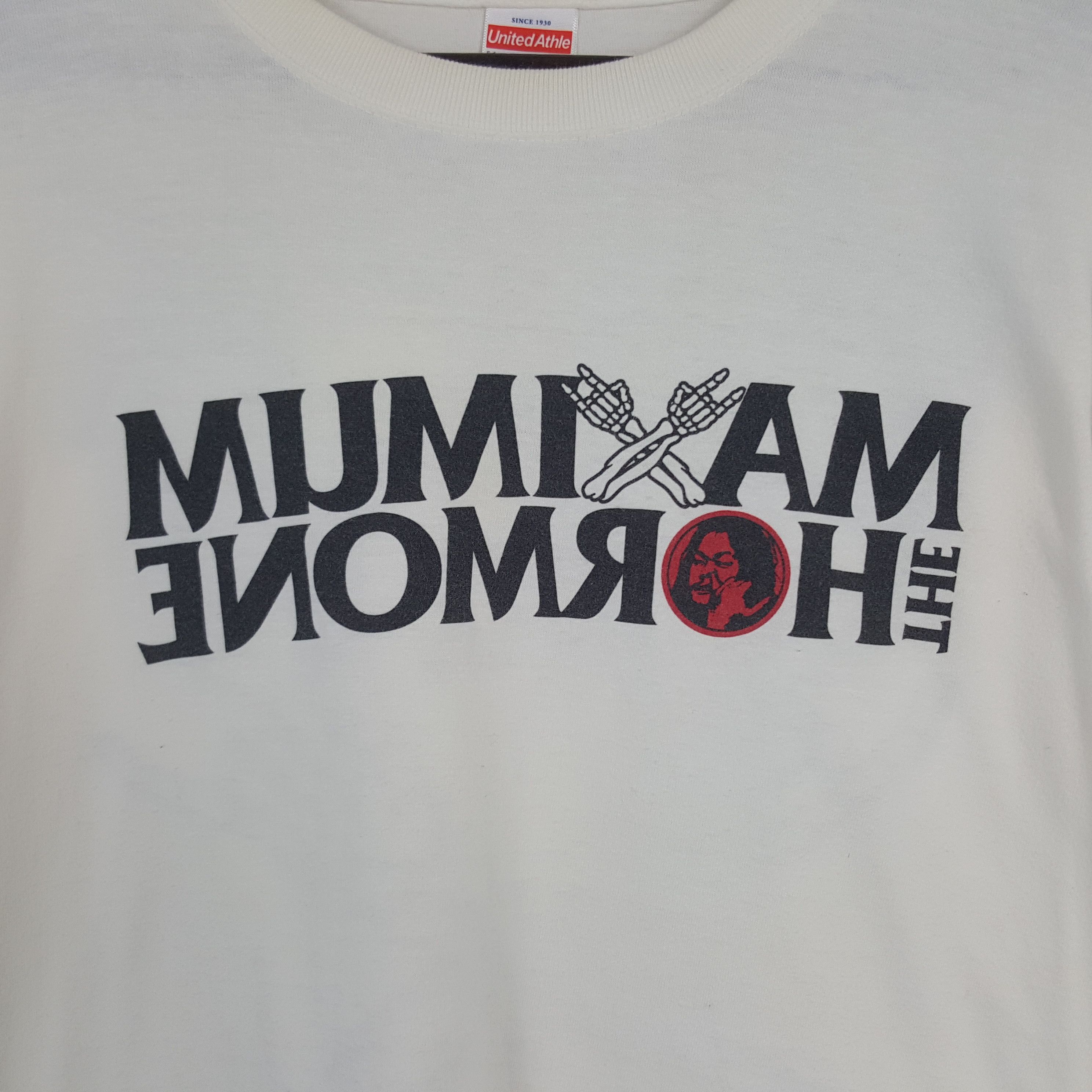 Band Tees × Japanese Brand × Vintage Vintage Maximum The Hormone Japanese Rock Band Tshirt Size US XL / EU 56 / 4 - 3 Thumbnail