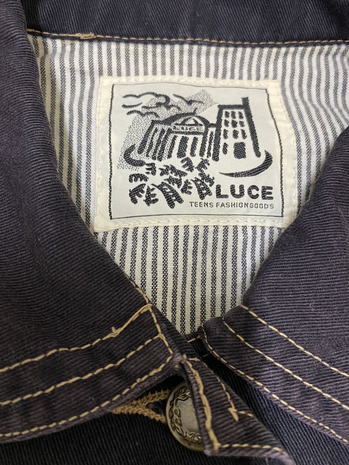 Japanese Brand × Vintage Luce Garment Chore Jacket (C3) Size US XL / EU 56 / 4 - 7 Thumbnail