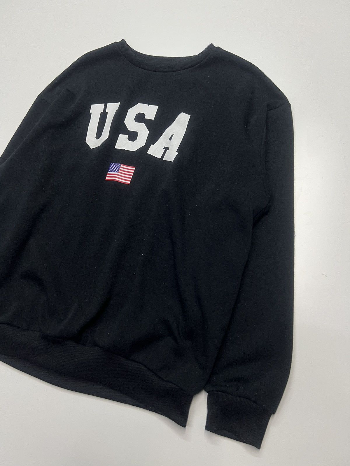 Vintage VINTAGE USA SPELLOUT SWEATSHIRT Size US XXL / EU 58 / 5 - 3 Thumbnail
