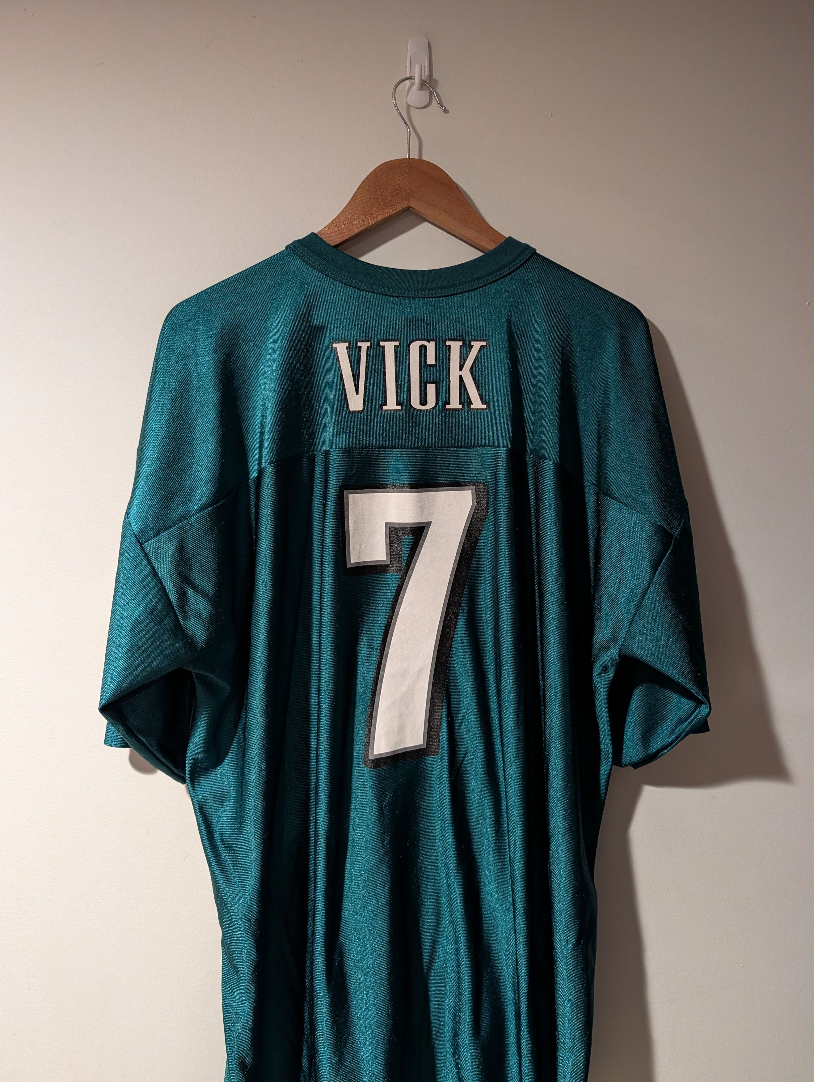 NFL Vintage 2009 Philadelphia Eagles NFL Football Vick Jersey Size US XXL / EU 58 / 5 - 1 Thumbnail