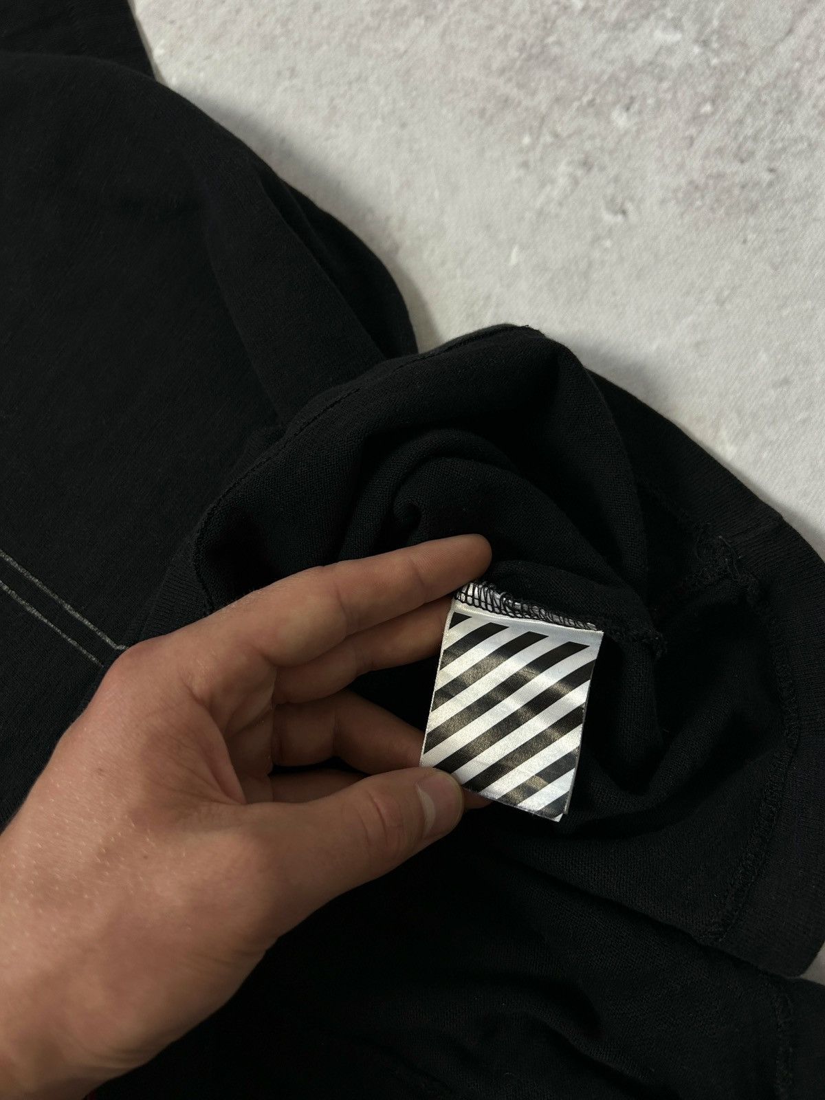Off-White 💥Off White Virgil Abloh Othello’s Eagle Cut Off Big Logo Tee Size US M / EU 48-50 / 2 - 9 Thumbnail