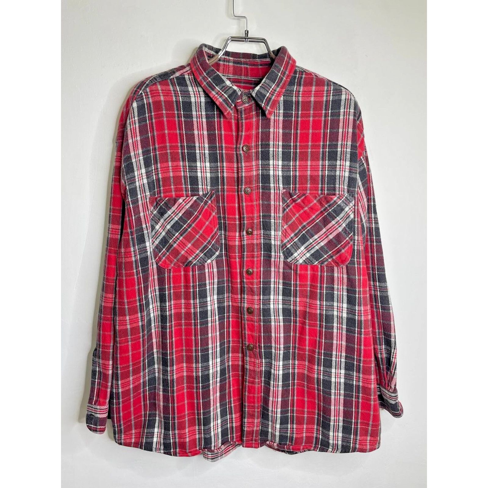 St. Johns Bay Vintage St. John’s Bay Flannel Shirt Red Plaid Size 2XL Size US XXL / EU 58 / 5 - 1 Thumbnail