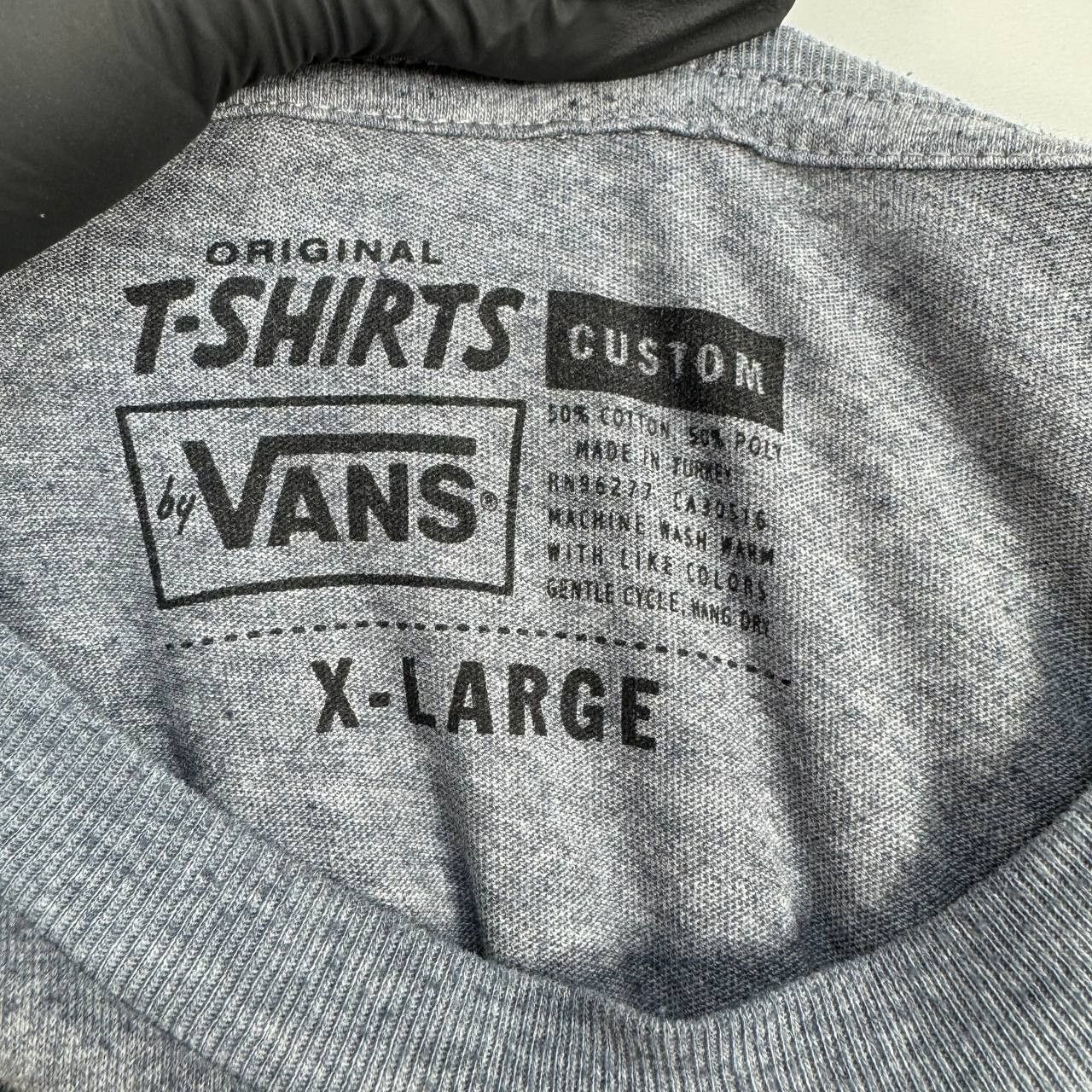 Vans Vans 1966 Pocket Logo T-Shirt Grey Skate Mens Size XL Size US XL / EU 56 / 4 - 6 Thumbnail