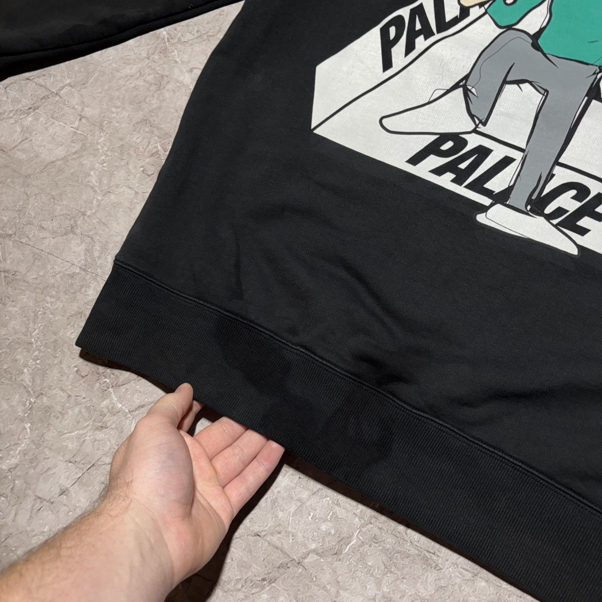 Palace Distressed Palace Big Logo Sweatshirt Size US L / EU 52-54 / 3 - 9 Thumbnail
