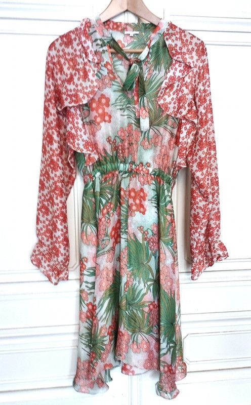 Manoush Robe Voile de Soie T S