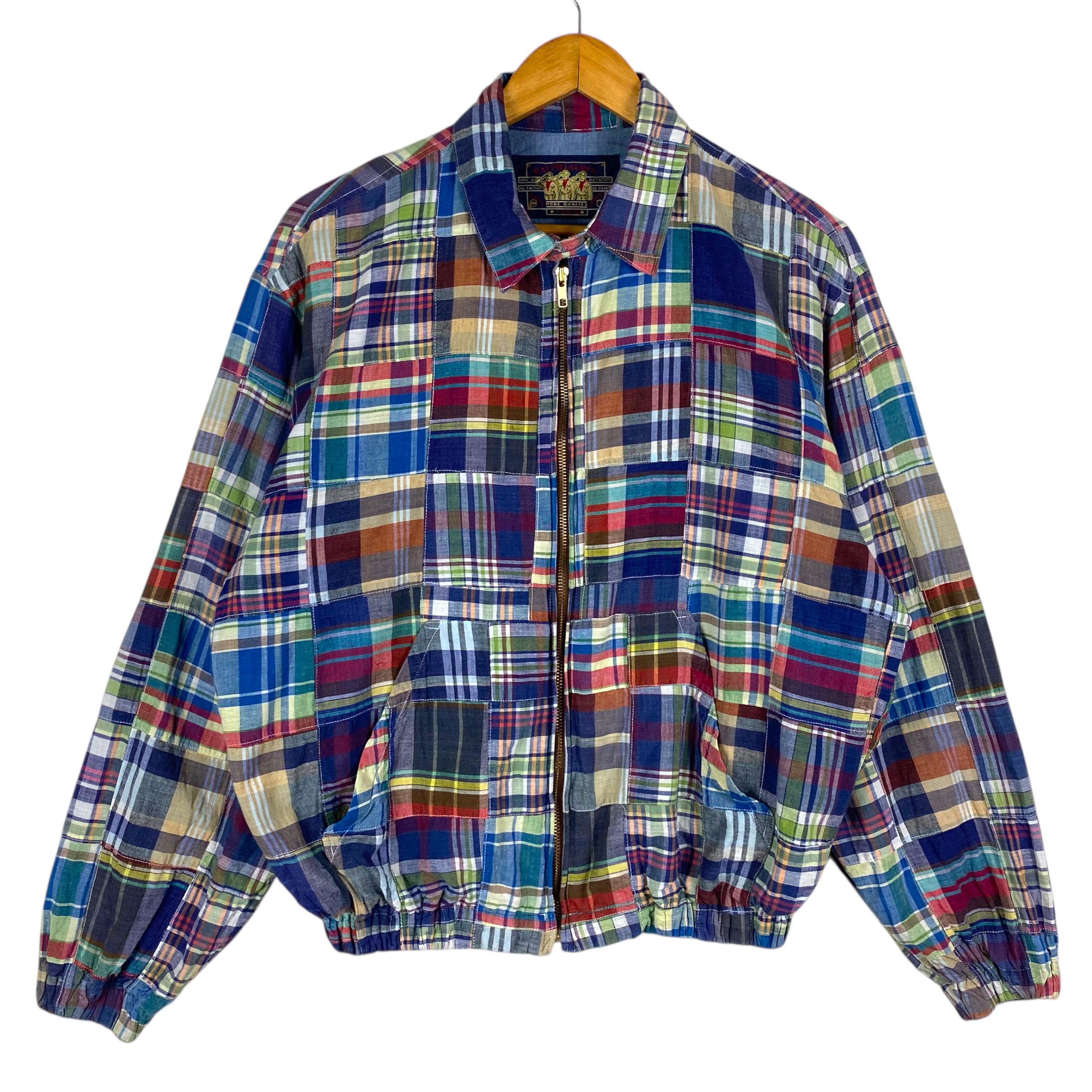 Ralph Lauren RARE💥 90s RALPH LAUREN PATCHES JACKET Size US M / EU 48-50 / 2 - 3 Thumbnail