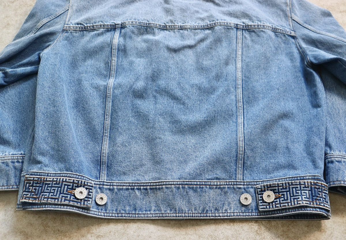 Balmain Balmain 23ss Blue Logo Denim Jacket Size US M / EU 48-50 / 2 - 10 Thumbnail
