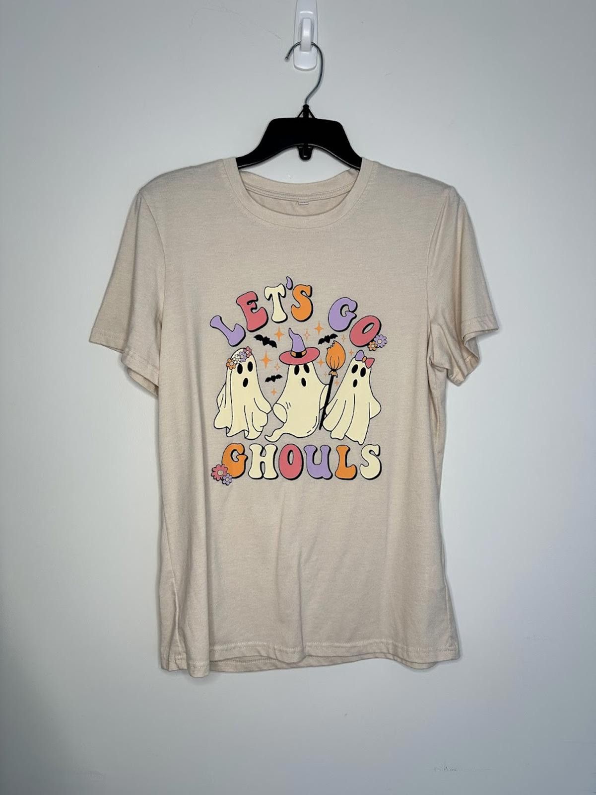 Other Let's Go Ghouls Halloween Shirt - Sz. M Size M / US 6-8 / IT 42-44 - 2 Thumbnail