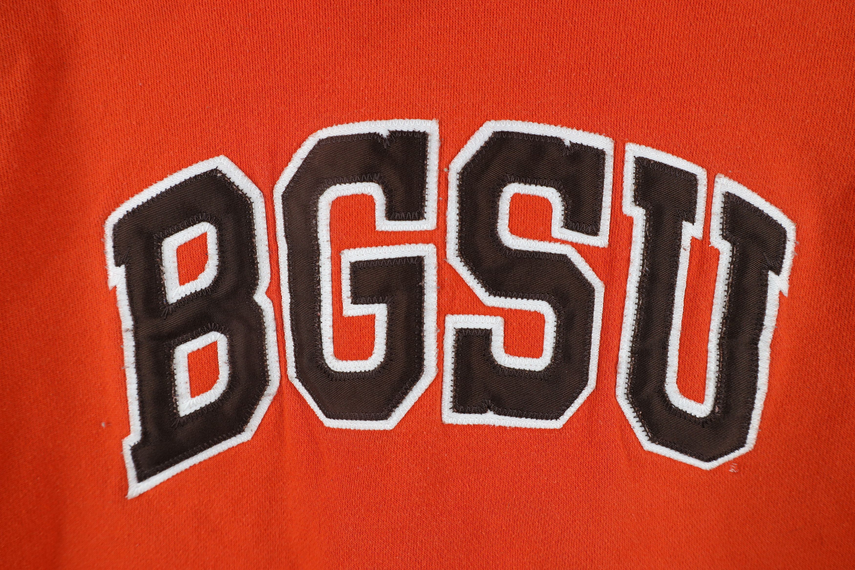 Vintage Vintage 90s Bowling Green State University Hoodie Sweatshirt Size US S / EU 44-46 / 1 - 4 Thumbnail