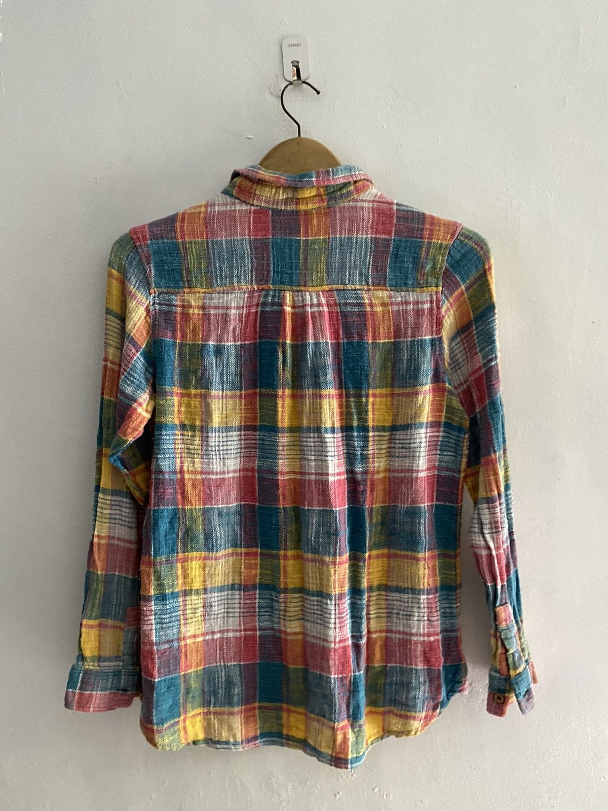 Japanese Brand × Sugar Cane × Vintage Japanese cube sugar plaid shirts Size US M / EU 48-50 / 2 - 2 Thumbnail