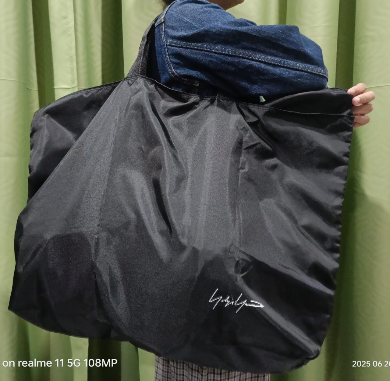 Yohji Yamamoto Yohji Yamamoto Big Shoulder Bag Size ONE SIZE - 1 Thumbnail