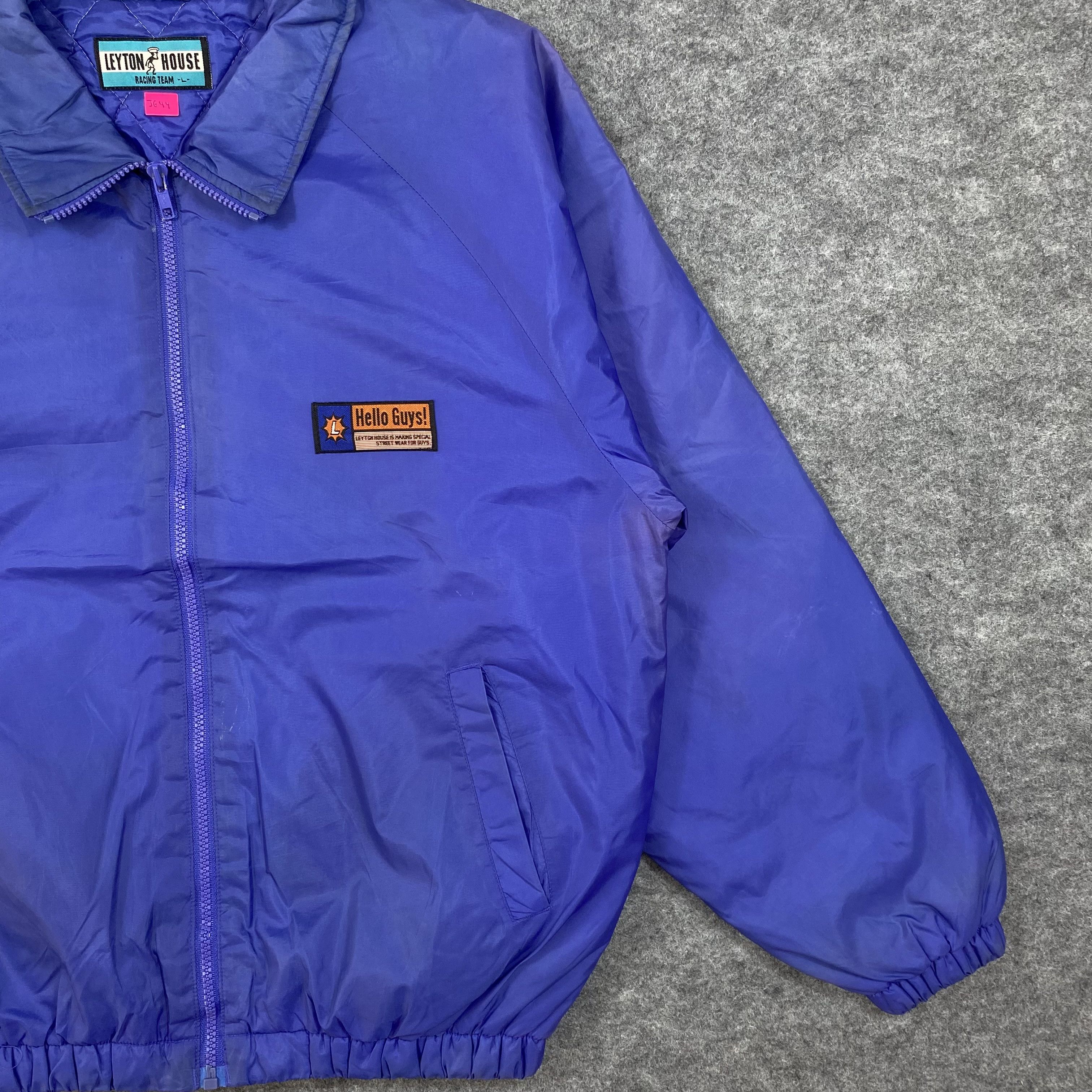 Vintage Vintage 90s Leyton House Racing Team F1 Bomber Jacket-J644 Size US L / EU 52-54 / 3 - 7 Thumbnail